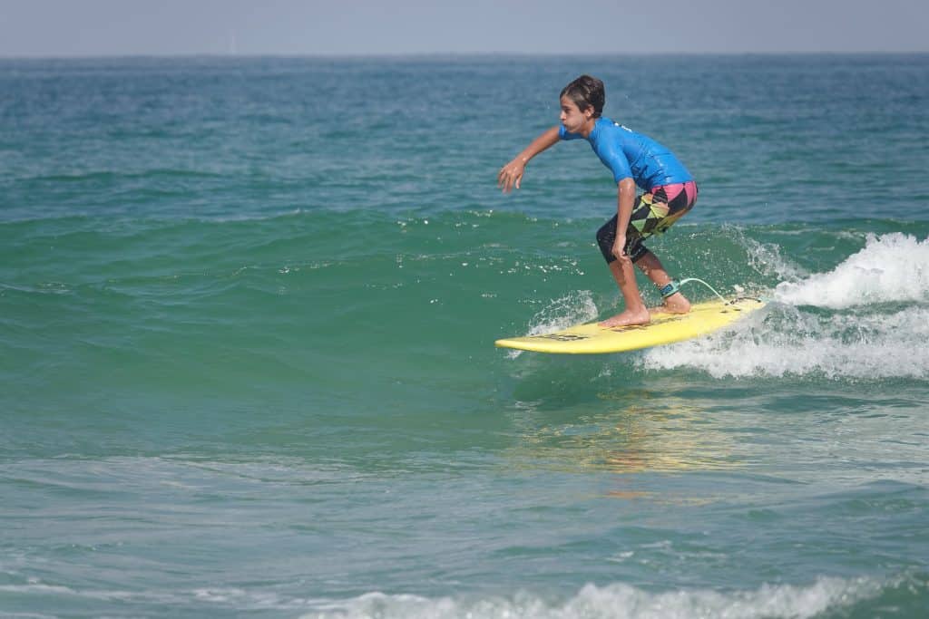 יובל גולש בחוג גלישה ת"א
